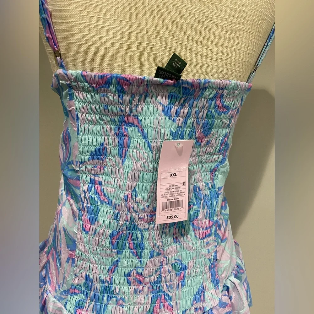 NWT Ruffle Mini Dress - Picture 4 of 4